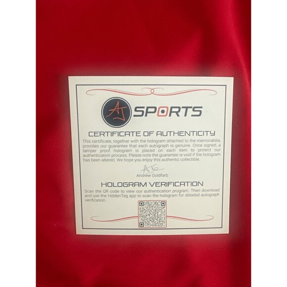 Red Wings Steve Yzerman Team Canada SIGNED 100  Jersey Nike 2014 Hockey M COA - Picture 5 of 12